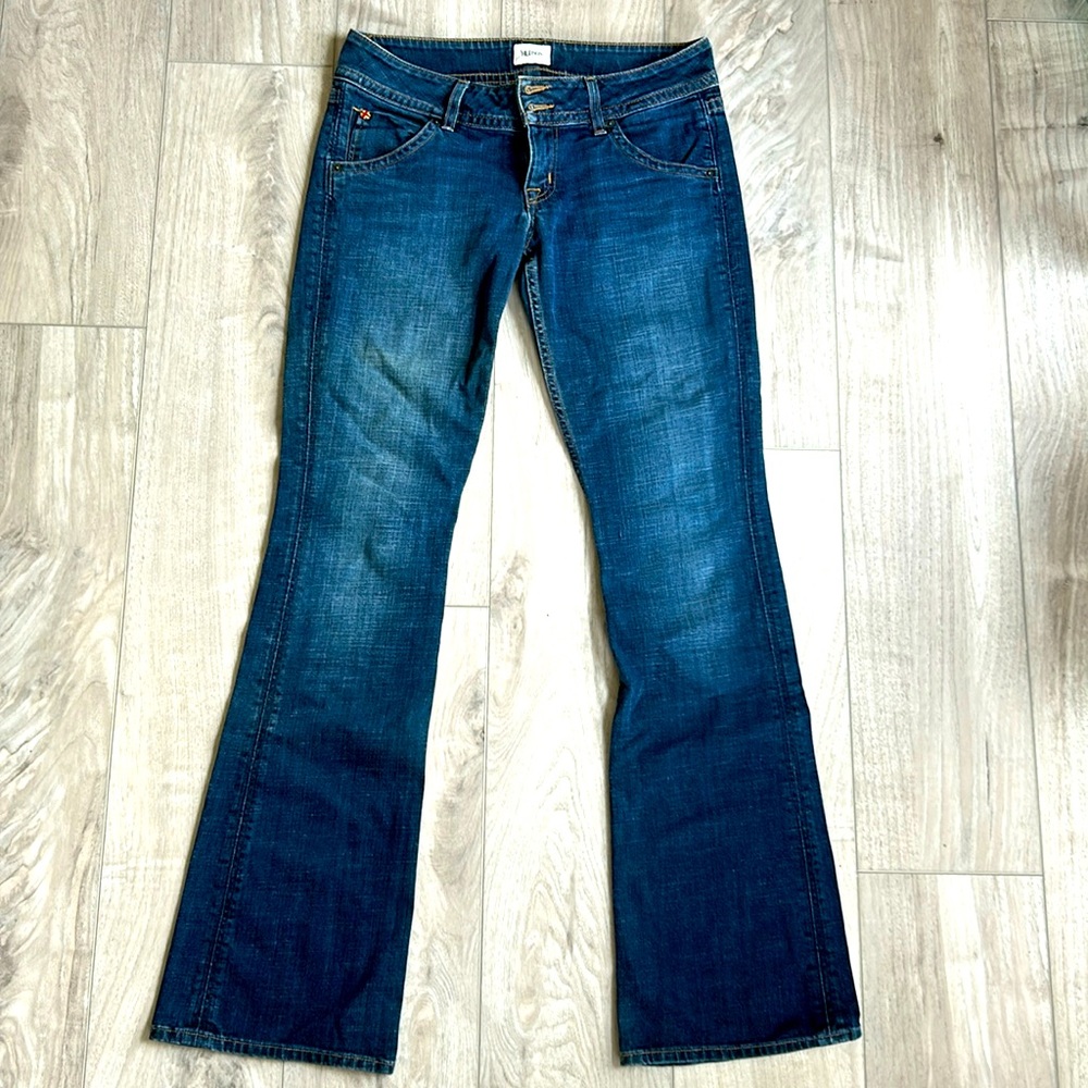 Hudson flap pocket fare leg jeans size 28